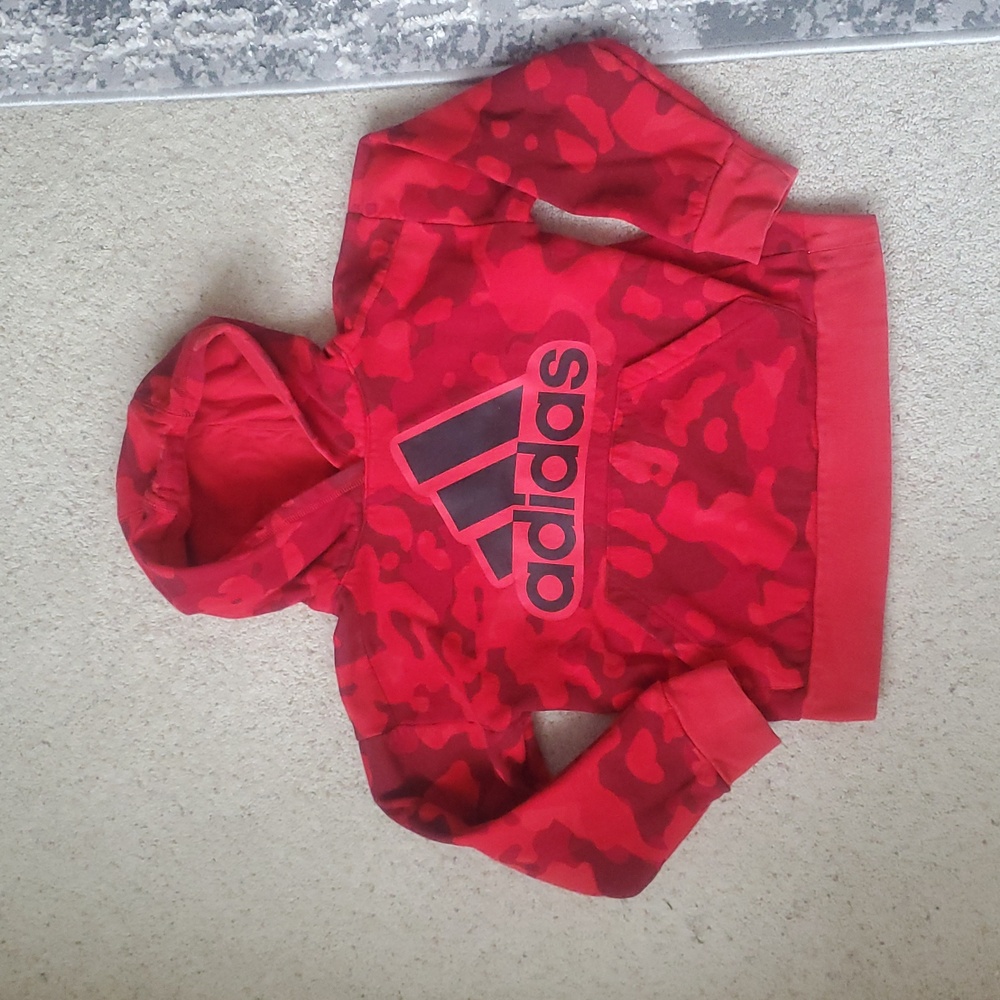 Red Adidas Hoody